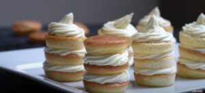 มินิวานิลลาคลาวเค้กคีโต Keto Mini Vanilla Cloud Cake