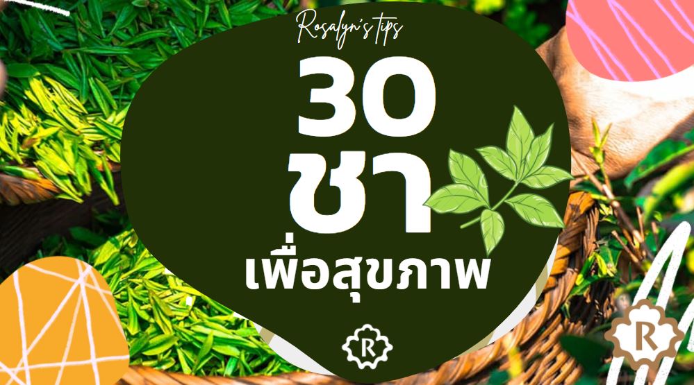 30 ชาเพื่อสุขภาพ