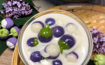 บัวลอยมังคุดมะพร้าวอ่อน